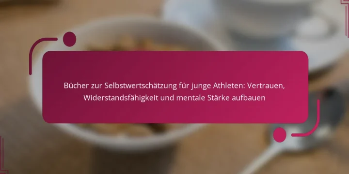 Bücher zur Selbstwertschätzung für junge Athleten: Vertrauen, Widerstandsfähigkeit und mentale Stärke aufbauen