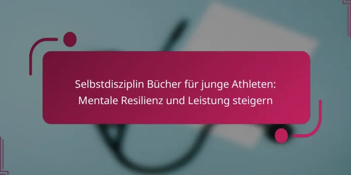 Selbstdisziplin Bücher für junge Athleten: Mentale Resilienz und Leistung steigern